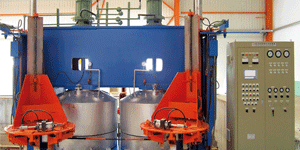 双模轮胎硫化机